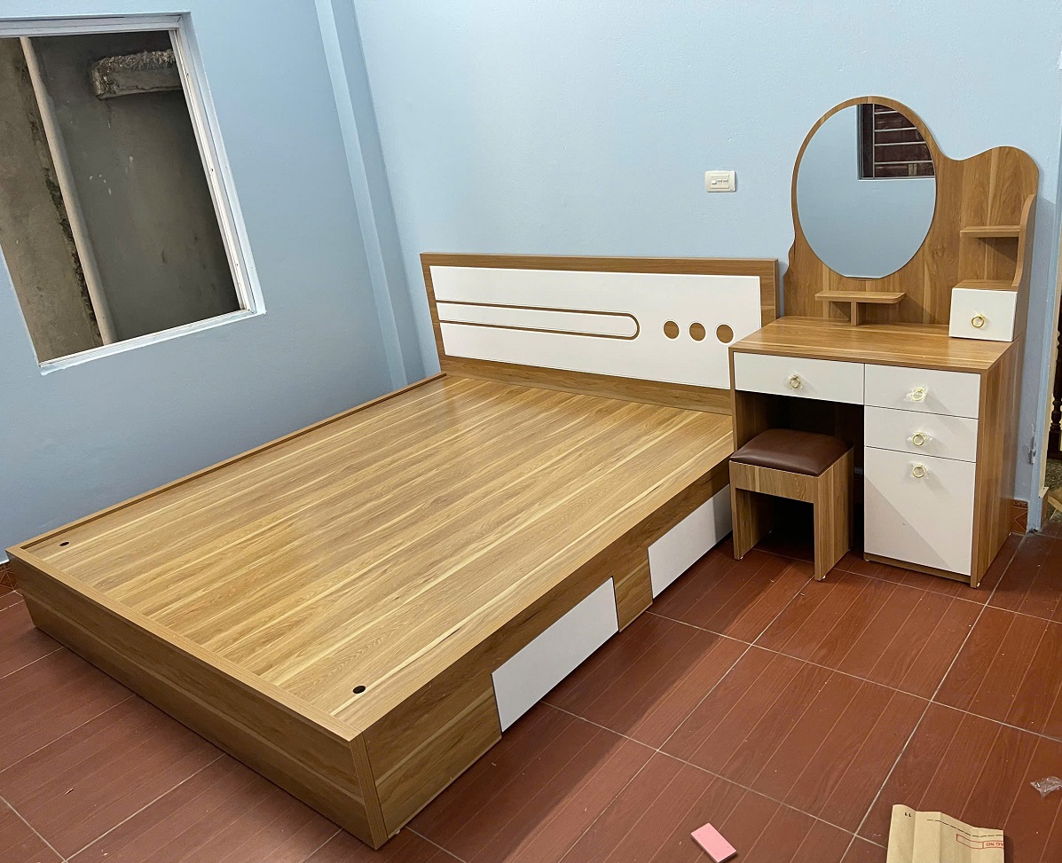 Combo Phòng Ngủ Hiện Đại Giá Rẻ MDF39