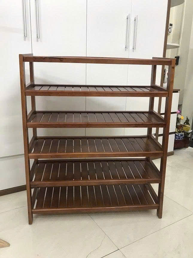 Giá để giày dép 6 tầng gỗ tự nhiên GD03