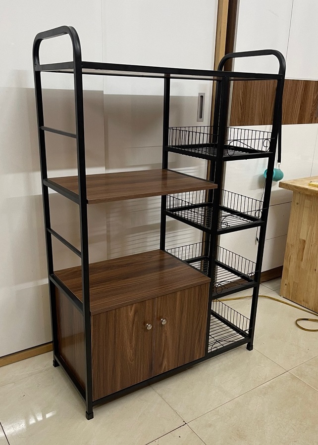 Kệ Bếp Để Lò Vi Sóng Có Tủ Đựng Đồ KVS1
