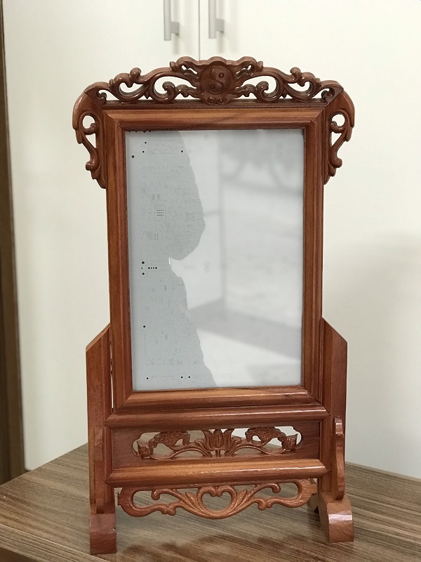 Khung Ảnh Thờ Gỗ Hương Đỏ