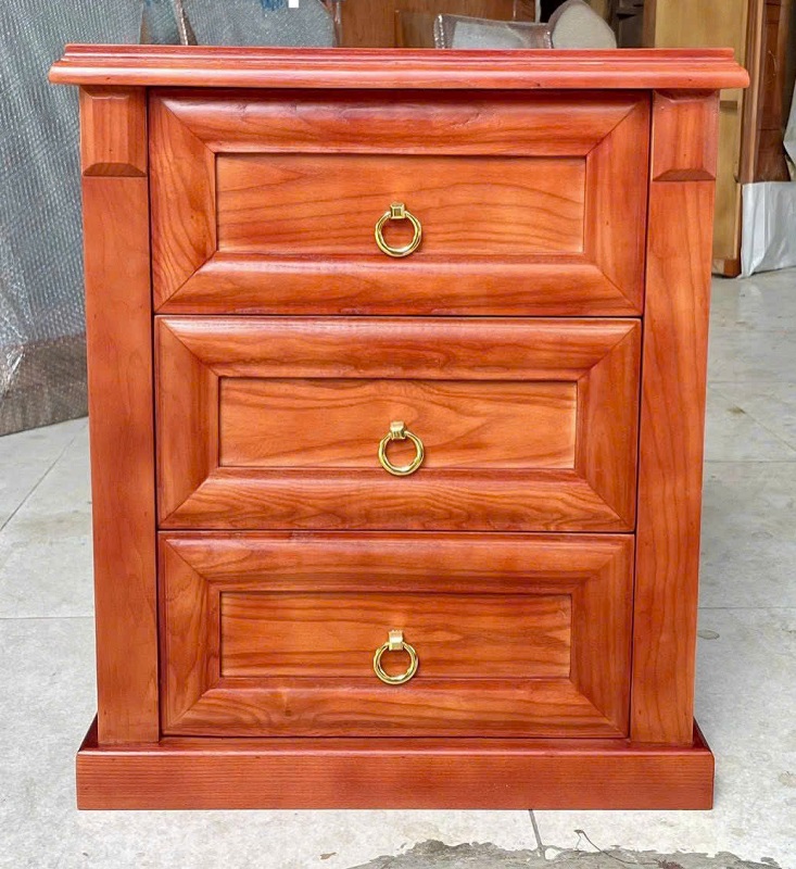 Tủ Đầu Giường Hiện Đại Gỗ Xoan Đào TDG7